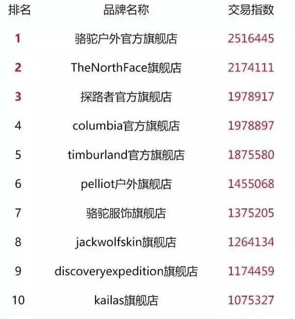 双十一十大销售排名,双十一销量前十品牌