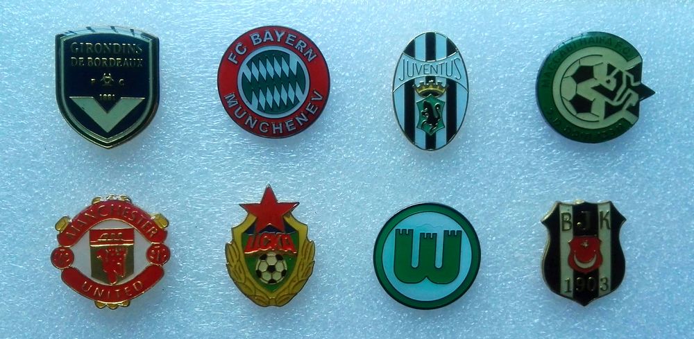 足球俱乐部徽章大全,徽章收藏有意义吗