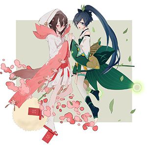 阴阳师桃花妖和樱花妖cg,阴阳师新版桃花妖崛起