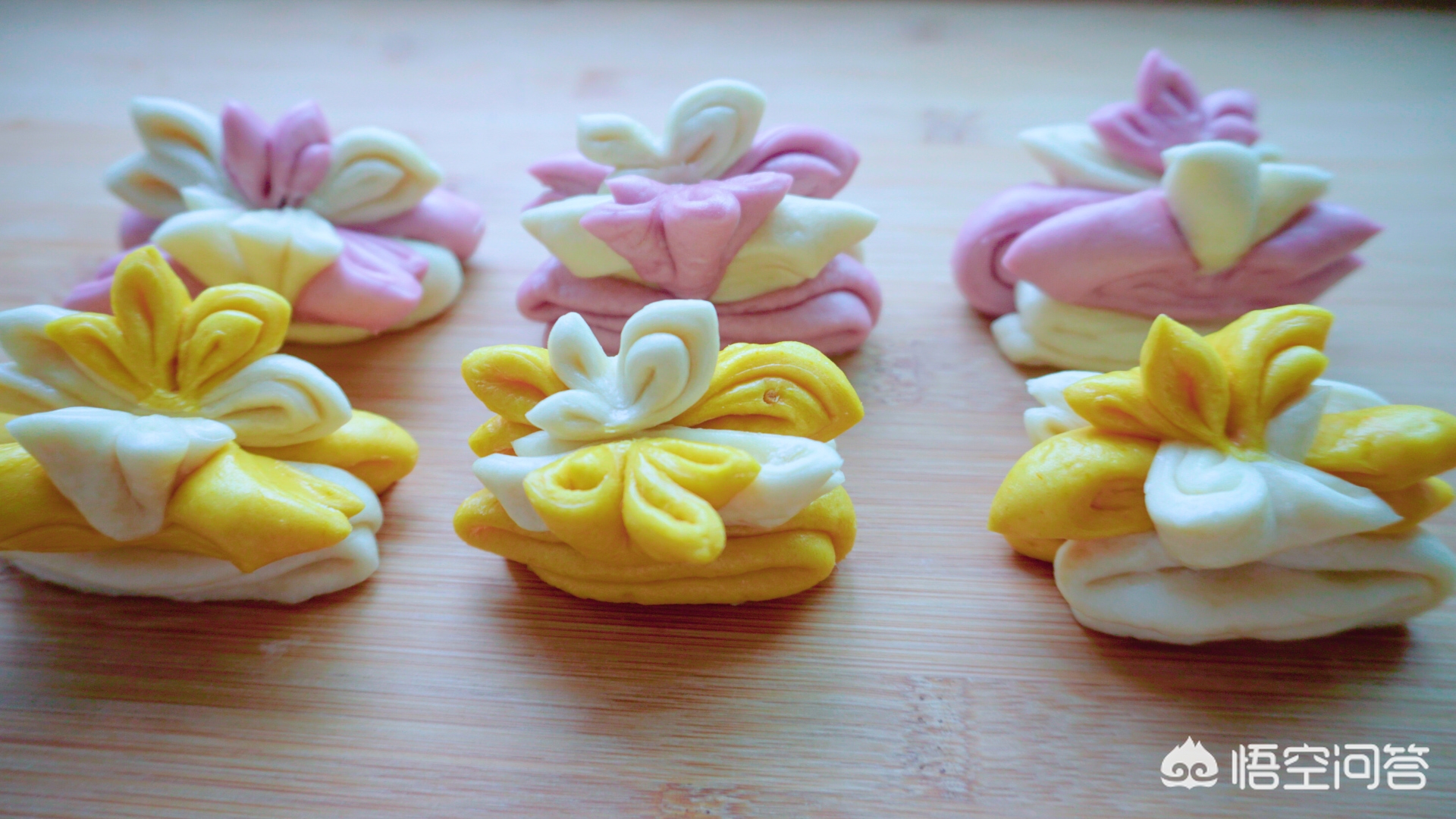 捏面食花的做法,捏面食的花样