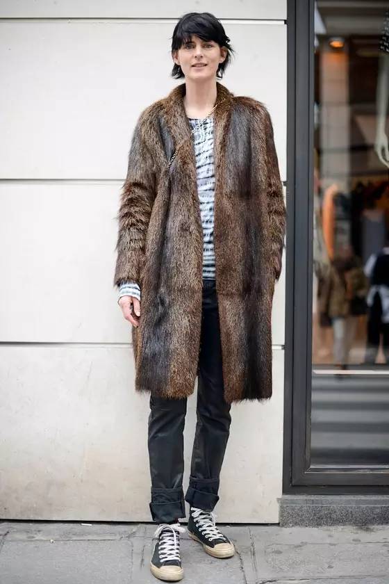 泰迪熊外套穿搭,超好看泰迪熊外套