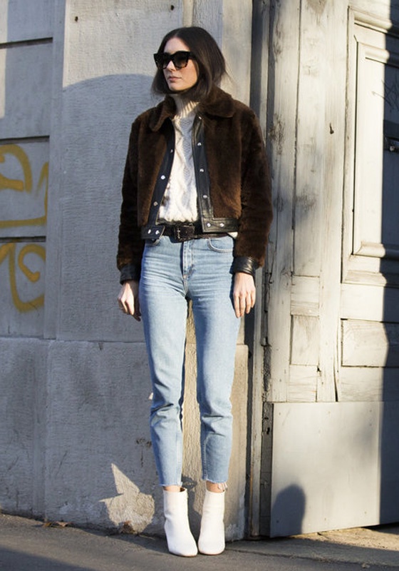 泰迪熊外套穿搭,超好看泰迪熊外套