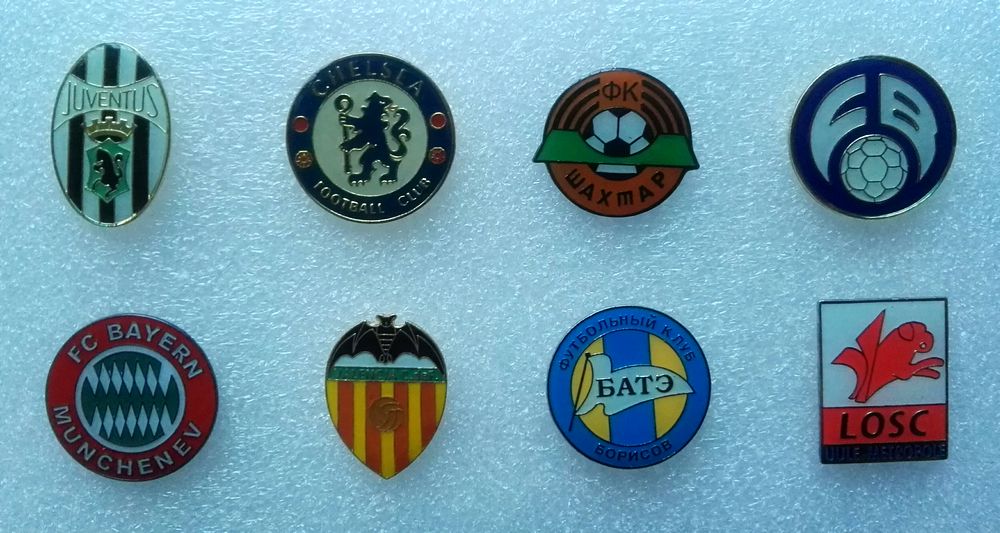 足球俱乐部徽章大全,徽章收藏有意义吗