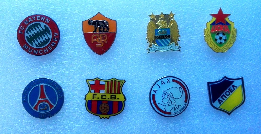 足球俱乐部徽章大全,徽章收藏有意义吗