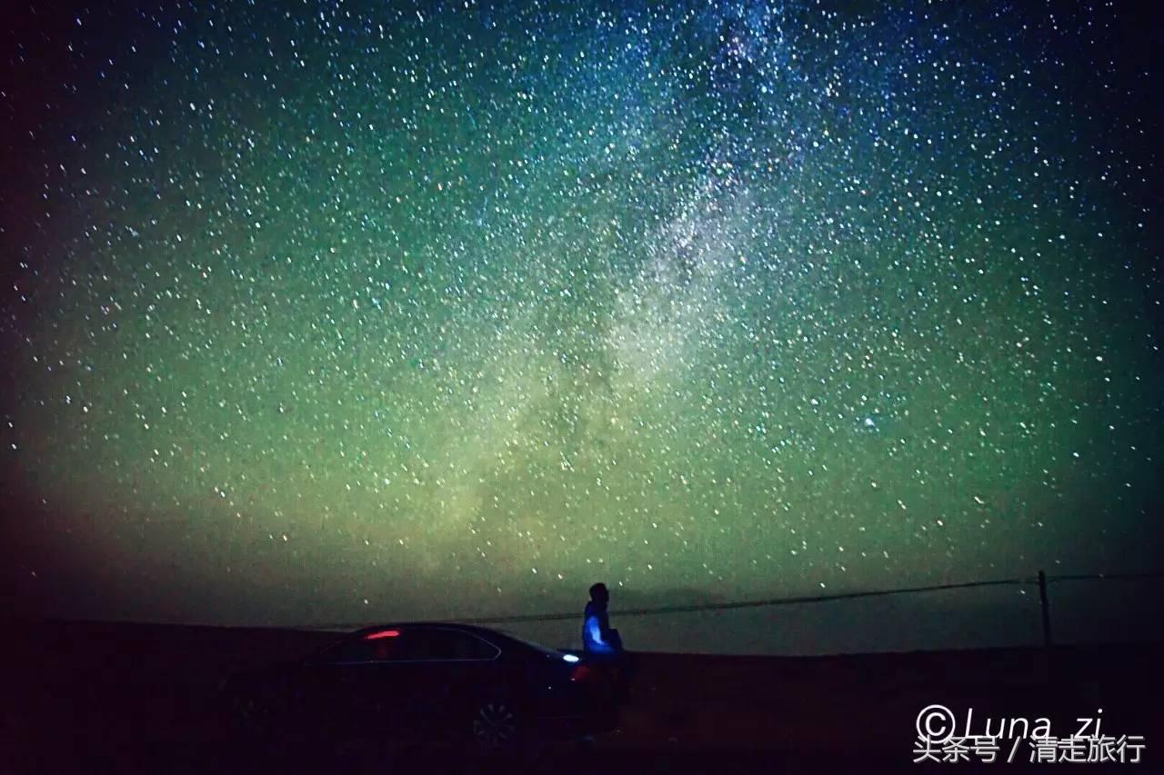 阿拉善的星空,阿拉善银河