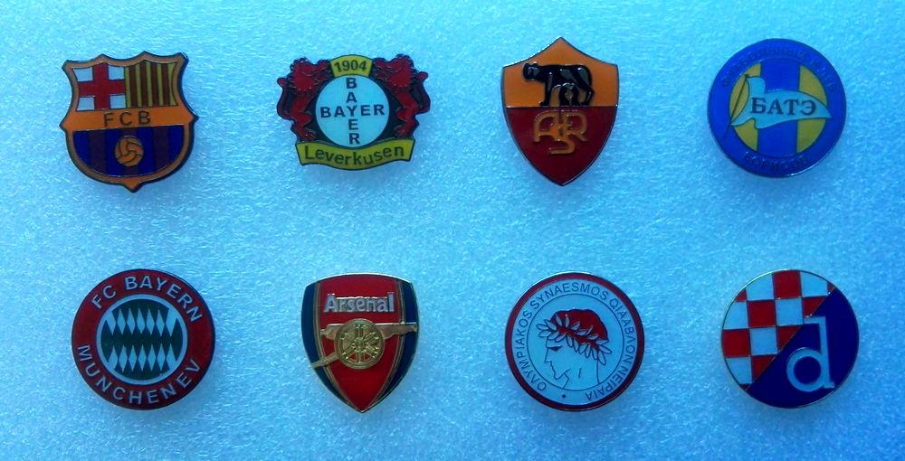 足球俱乐部徽章大全,徽章收藏有意义吗