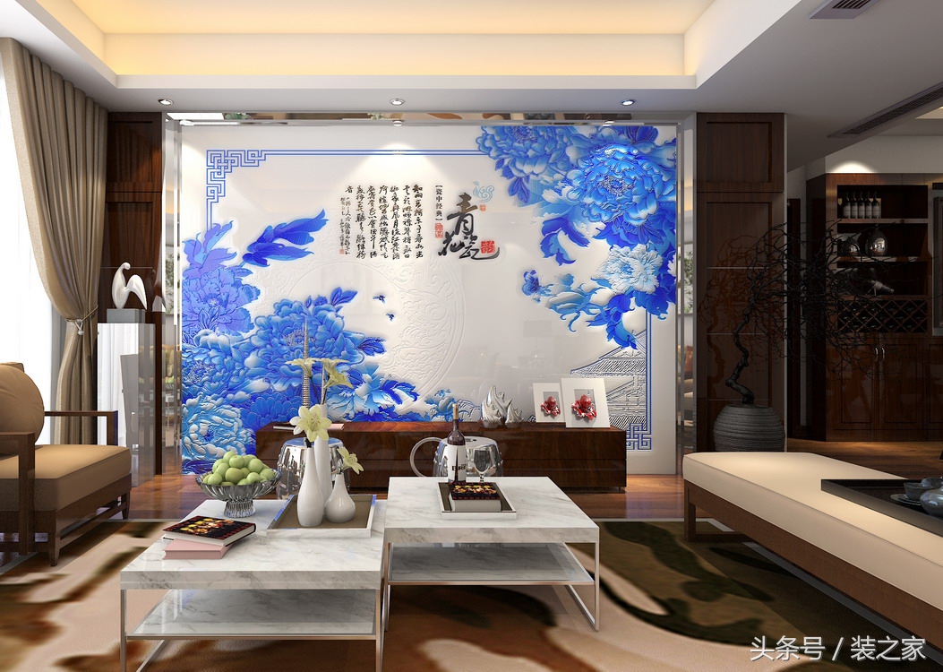 博弈彩雕艺术背景墙,佛山彩雕艺术背景墙