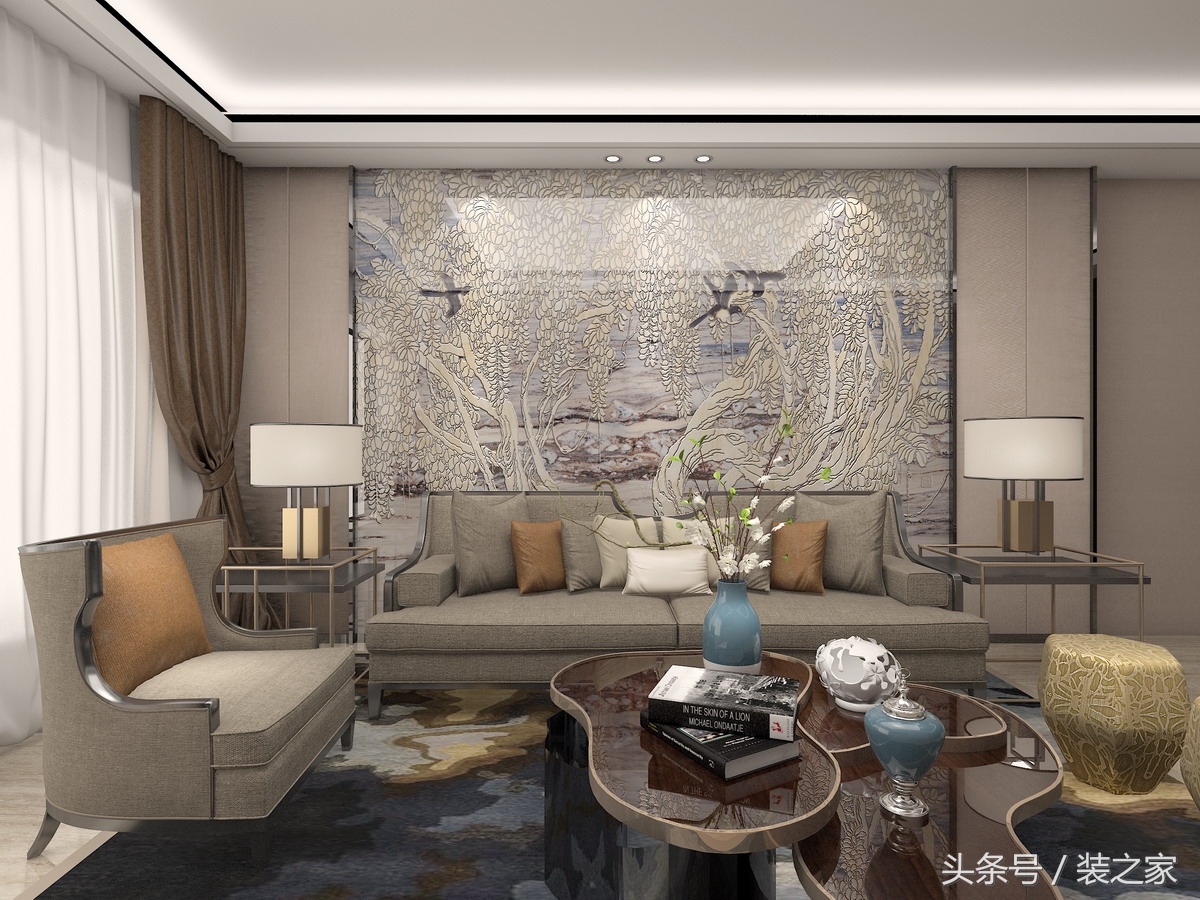 博弈彩雕艺术背景墙,佛山彩雕艺术背景墙