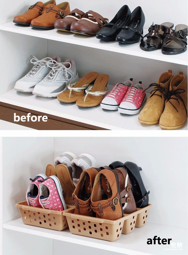 家里鞋子太多怎么收纳,家居鞋子收纳妙招