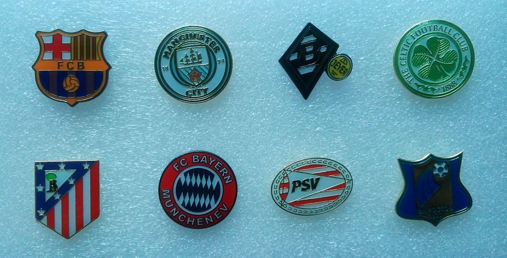 足球俱乐部徽章大全,徽章收藏有意义吗