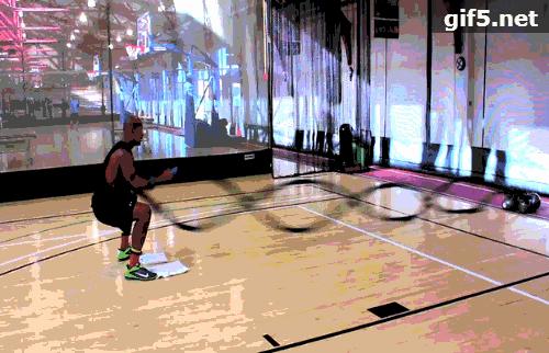 战斗绳训练方法,战斗绳减脂效果怎么样