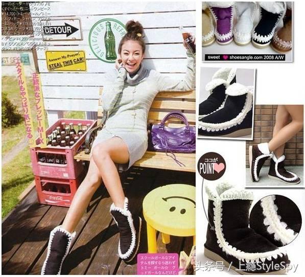 穿着不臃肿的雪地靴,雪地靴怎么穿不胖