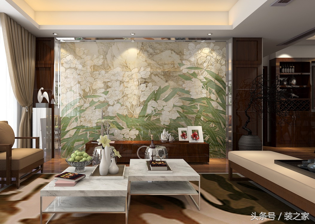 博弈彩雕艺术背景墙,佛山彩雕艺术背景墙