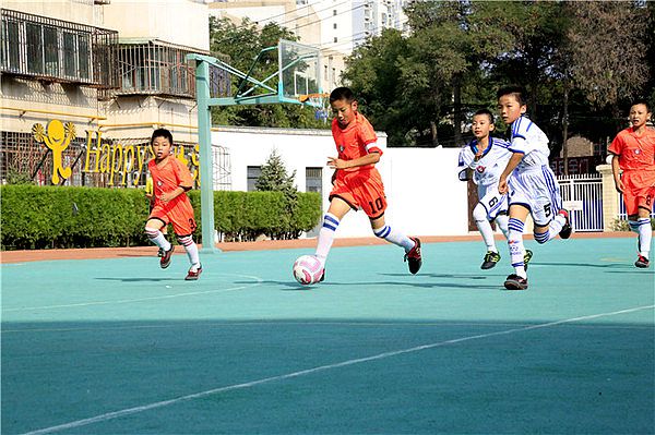 2018年西固区中小学生足球比赛,中华少年小甲a足球活动
