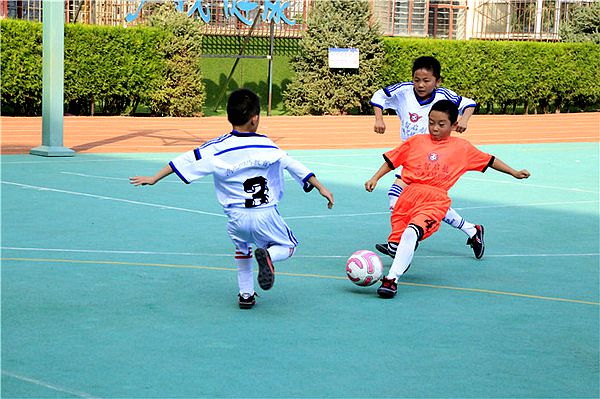 2018年西固区中小学生足球比赛,中华少年小甲a足球活动