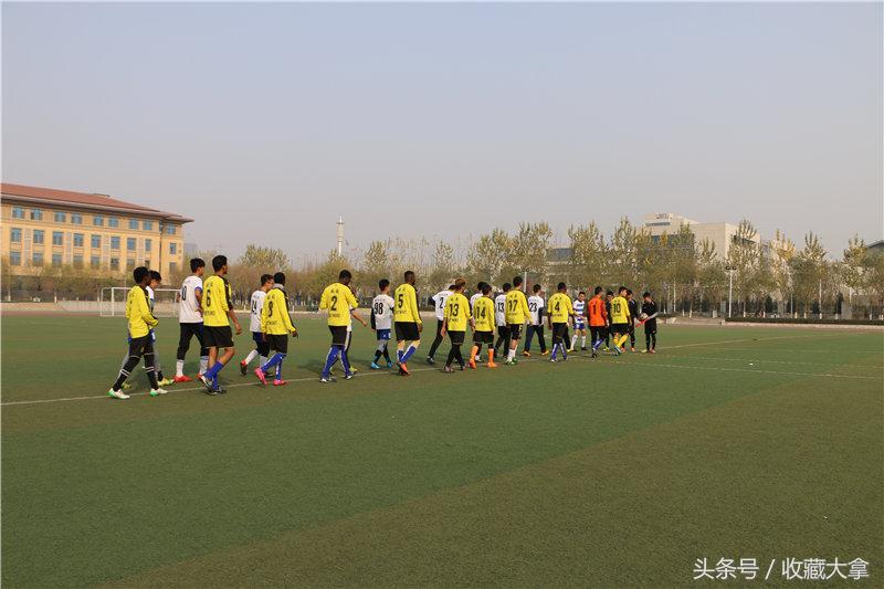 太原理工大学国际教育沟通学院VS软件学院足球比赛