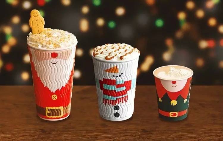 星巴克2019周年杯,星巴克圣诞咖啡多少钱
