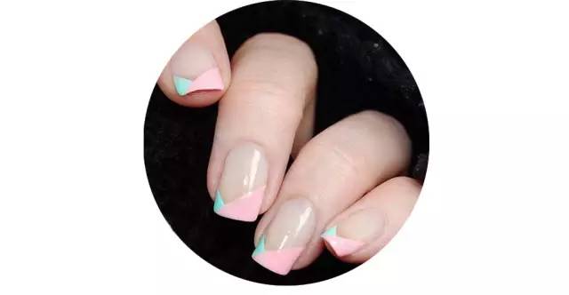 只用单色就能做出好看的美甲,美甲款式图片法式美甲