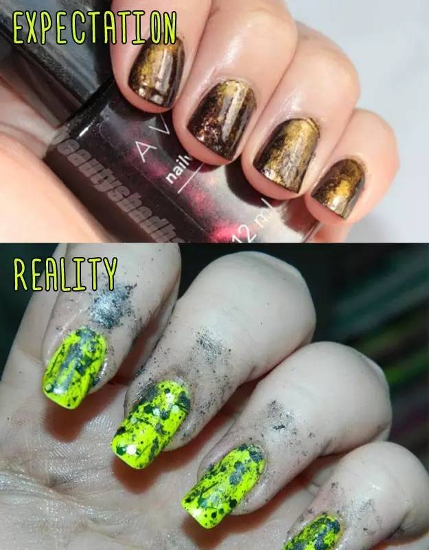 只用单色就能做出好看的美甲,美甲款式图片法式美甲