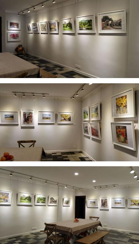 传奇画廊“佳辰文画”本周六将推出初阳水彩六人展