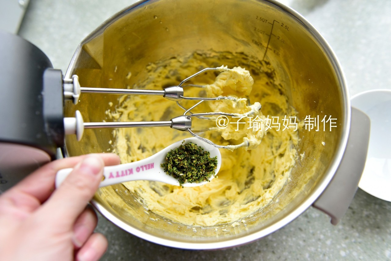 为什么我的曲奇挤不动？烤不成型？花纹消失？不酥？太硬？子瑜妈妈香葱曲奇全面示范