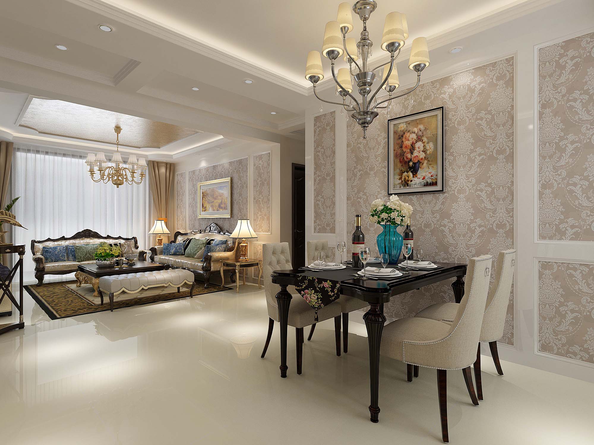 石家庄白金汉府户型,石家庄白金汉府效果图