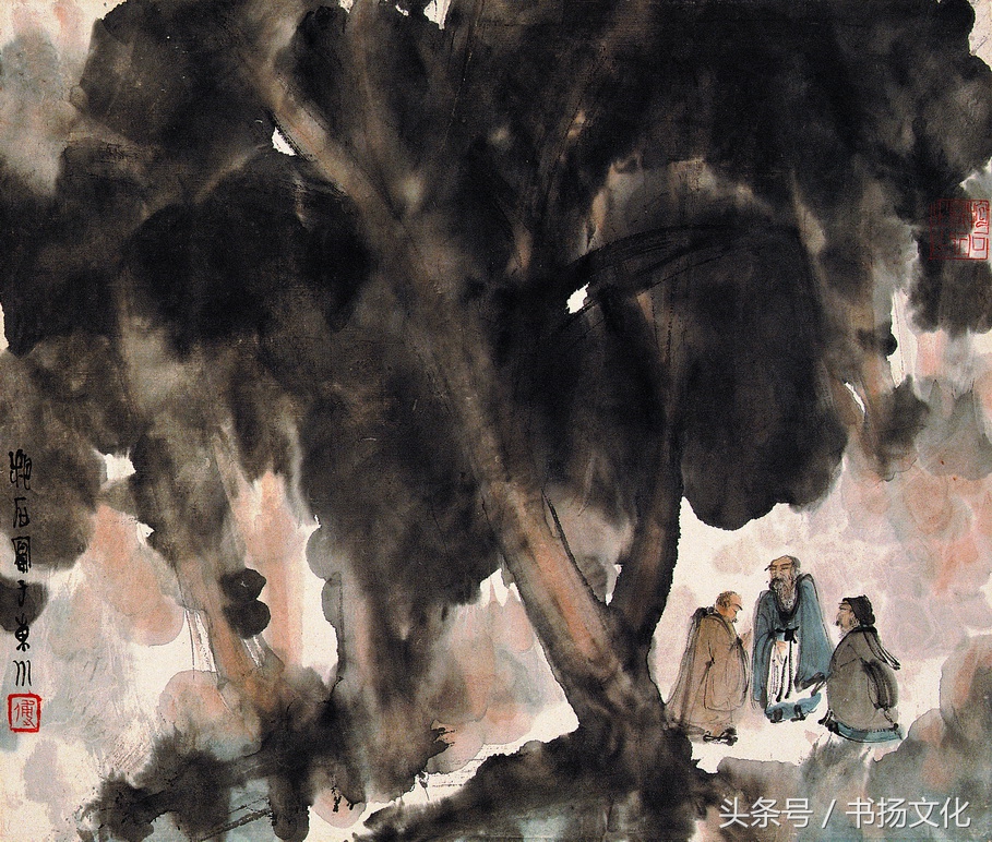 民国山水人物画欣赏,当代著名山水画大师作品