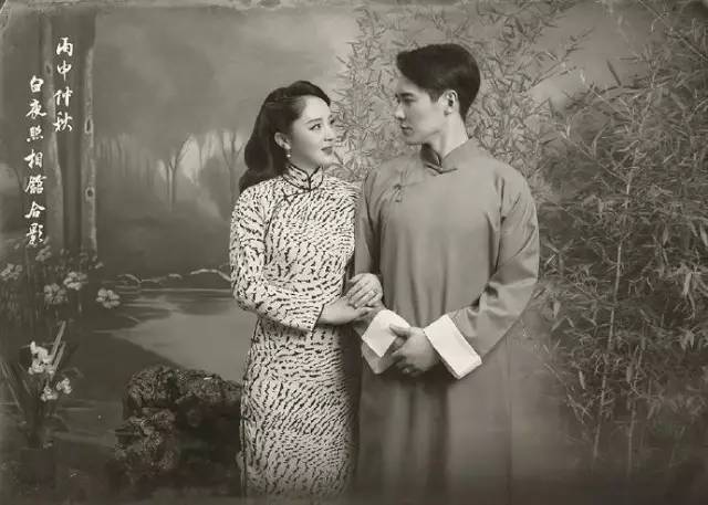 旗袍摄影拍戏,旗袍摄影老照片