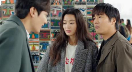 全智贤穿垃圾箱大衣,全智贤蓝色大海捡垃圾