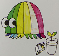 小学生儿童蜡笔画创意,儿童蜡笔创意画作品小班