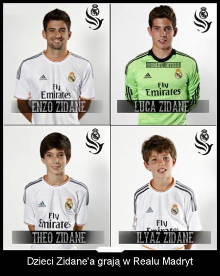 谁说星二代都是纨绔子弟？看齐达内家族四子如何占领皇马！