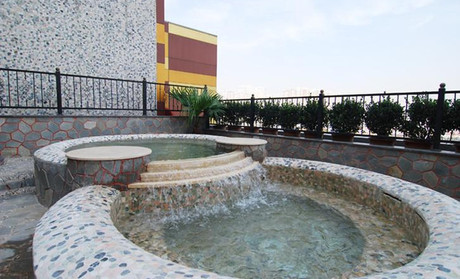 石家庄周边室外温泉,白鹿温泉距离石家庄多远