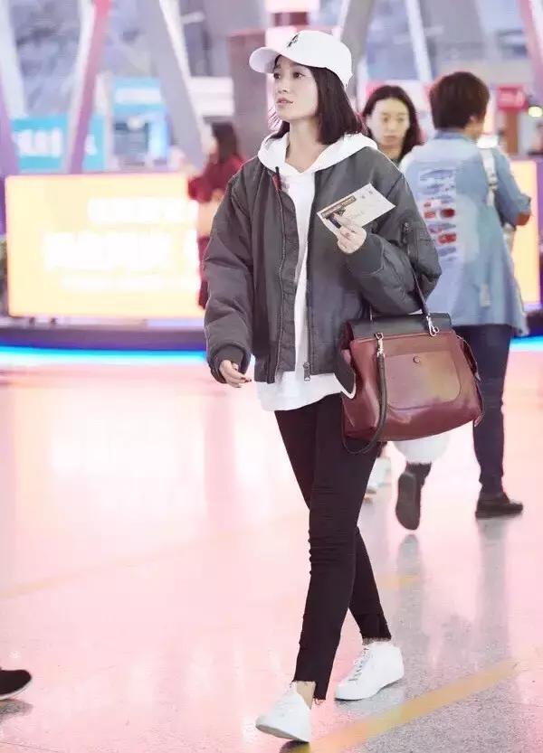 冬季绿夹克穿搭,绿色夹克秋冬穿搭