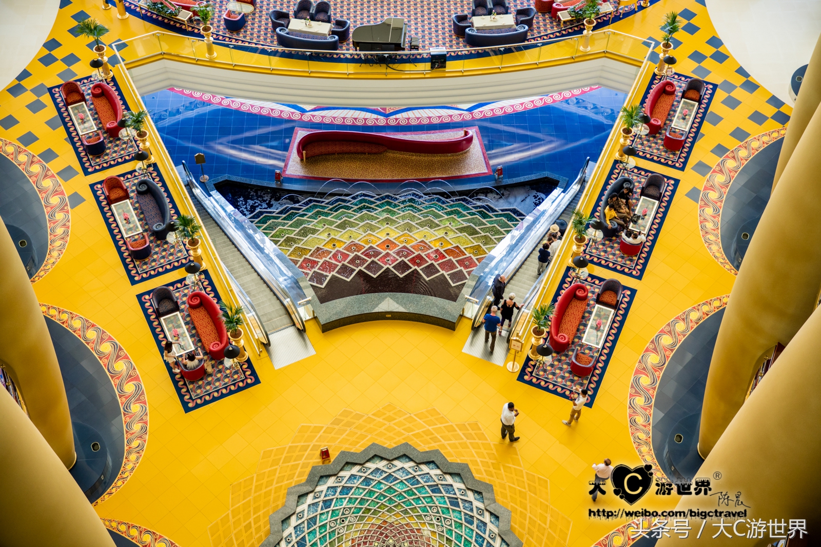 旅游的中国夫妻住迪拜帆船酒店,住迪拜帆船酒店攻略