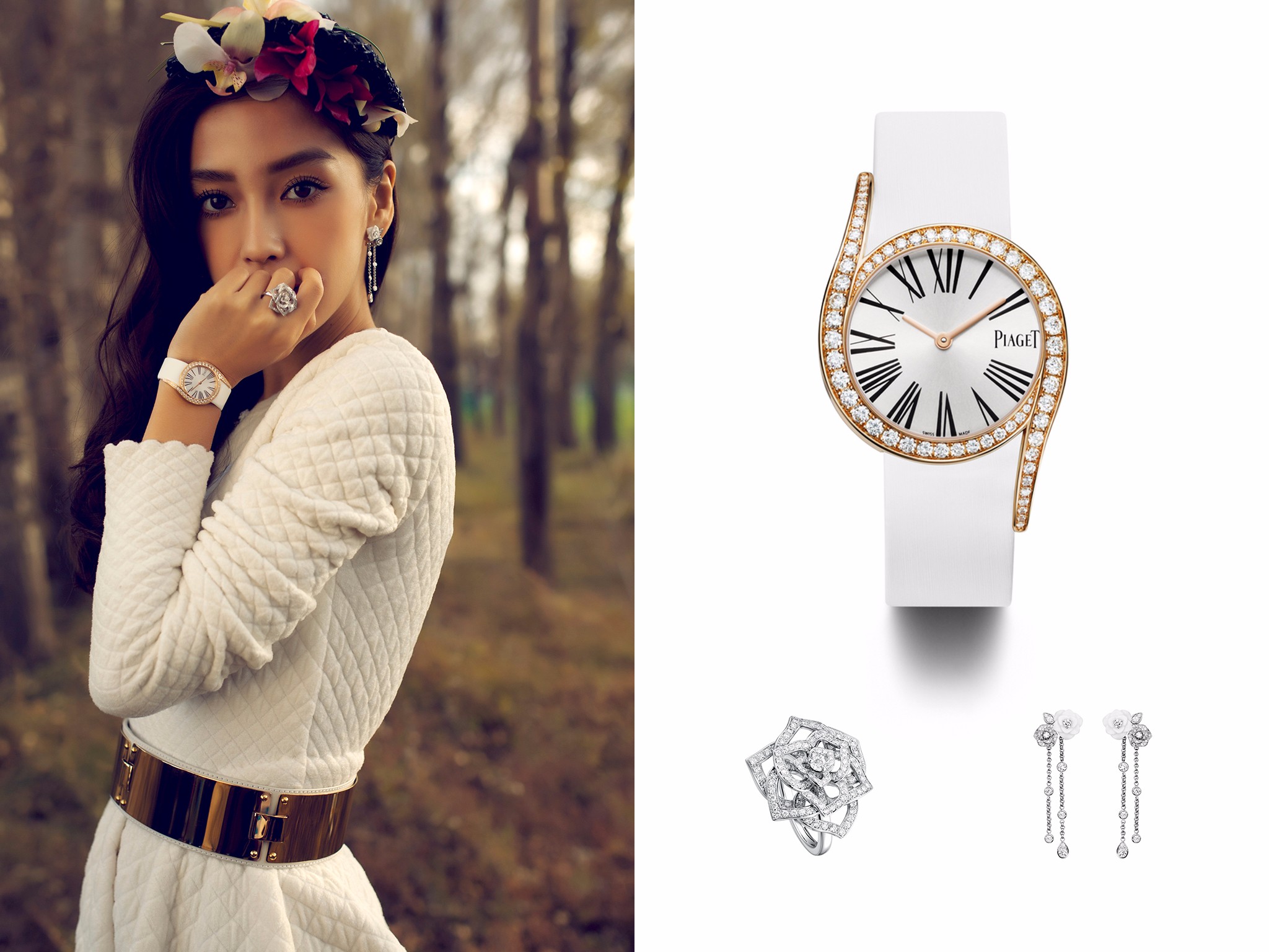 百达翡丽完美女神手表 (一款合适的手表为自己的魅力加分)