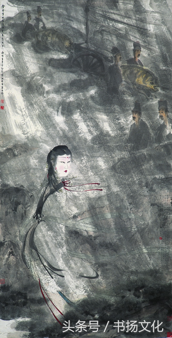民国山水人物画欣赏,当代著名山水画大师作品