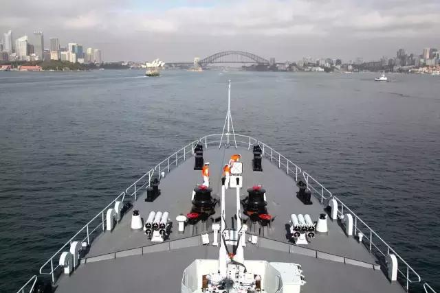 郑和号训练舰澳大利亚,海军郑和舰航行