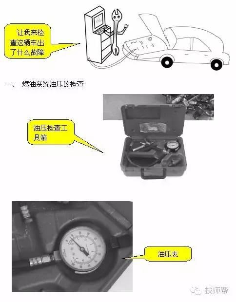 燃油系统油压低步骤图,燃油系统静态油压