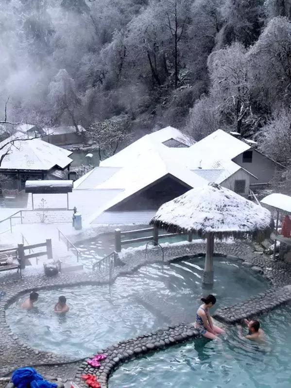 四川凉山彝族自治州瀑布温泉,四川超棒温泉冷门景点推荐