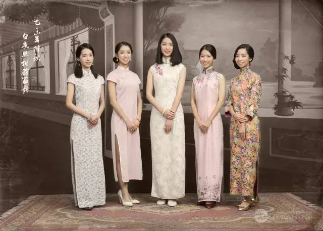 旗袍摄影拍戏,旗袍摄影老照片