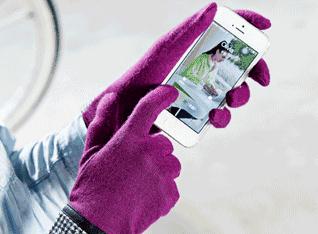 戴手套能滑手机屏幕吗,冬天为啥戴手套