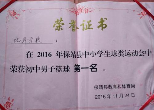 保靖县比耳乡中学足球,保靖县比耳中学