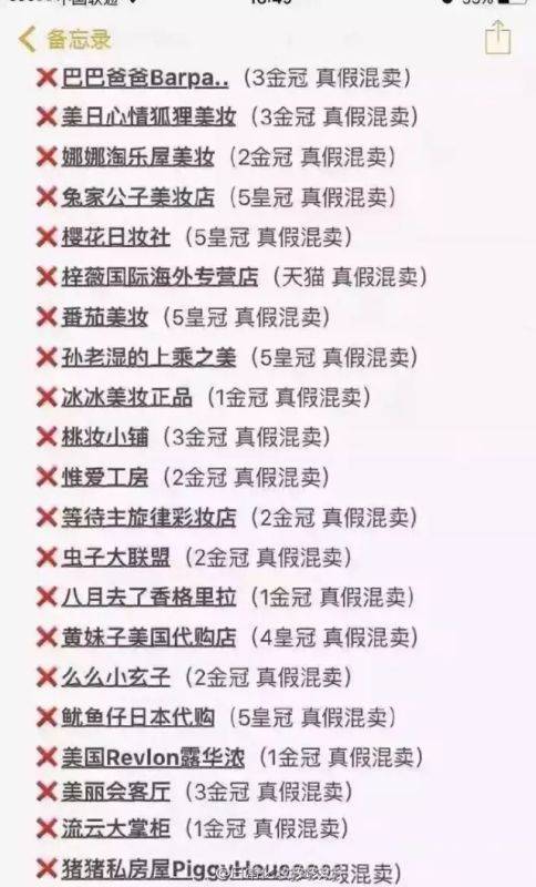 双十一化妆品假货名单,警惕假冒护肤品