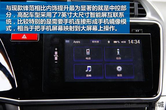 2015本田新锋范百公里油耗,2015款本田锋范评测