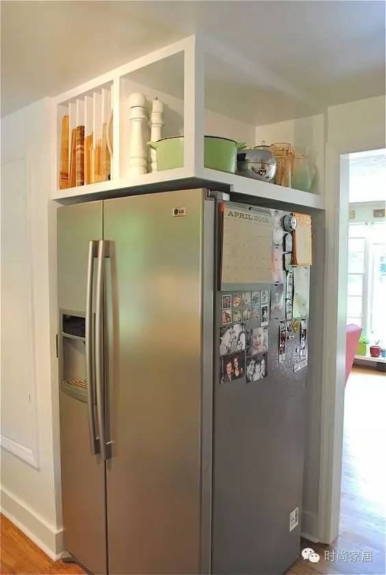 四门冰箱怎么放东西节省空间,节约地方的冰箱