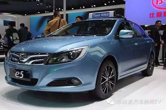 比亚迪e5或将对个人销售秦EV300补贴售价公布