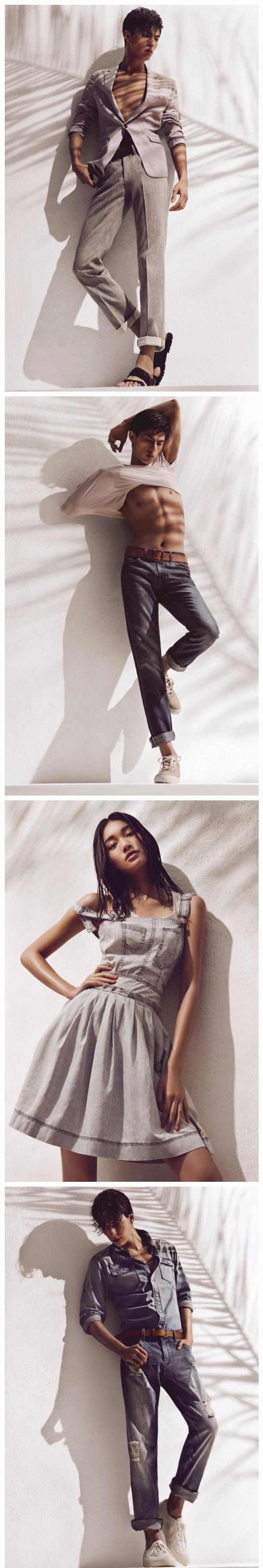 国际超模中国的都有谁,美特斯邦威历届代言人