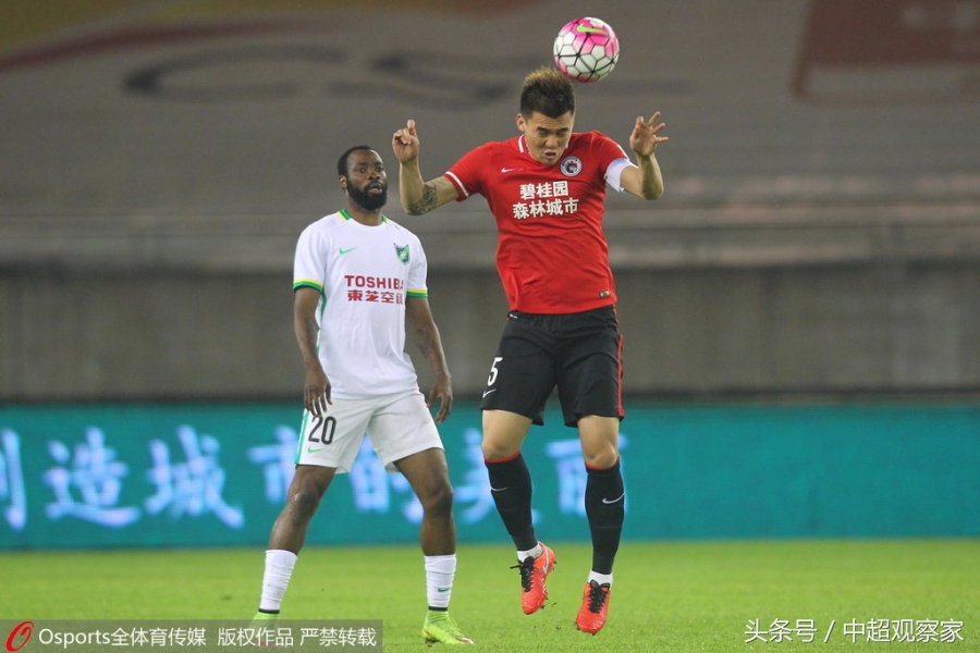 权健3:1胜人和赢得冲超主动权,权健引援苏宁前国脚