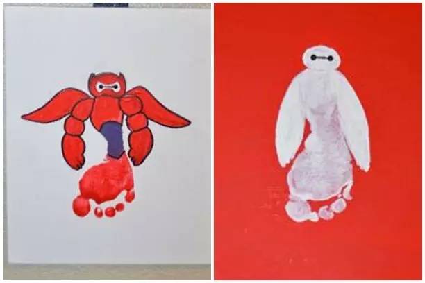 幼儿动物涂鸦画,儿童手工贴纸画动物