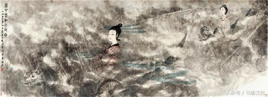 民国山水人物画欣赏,当代著名山水画大师作品